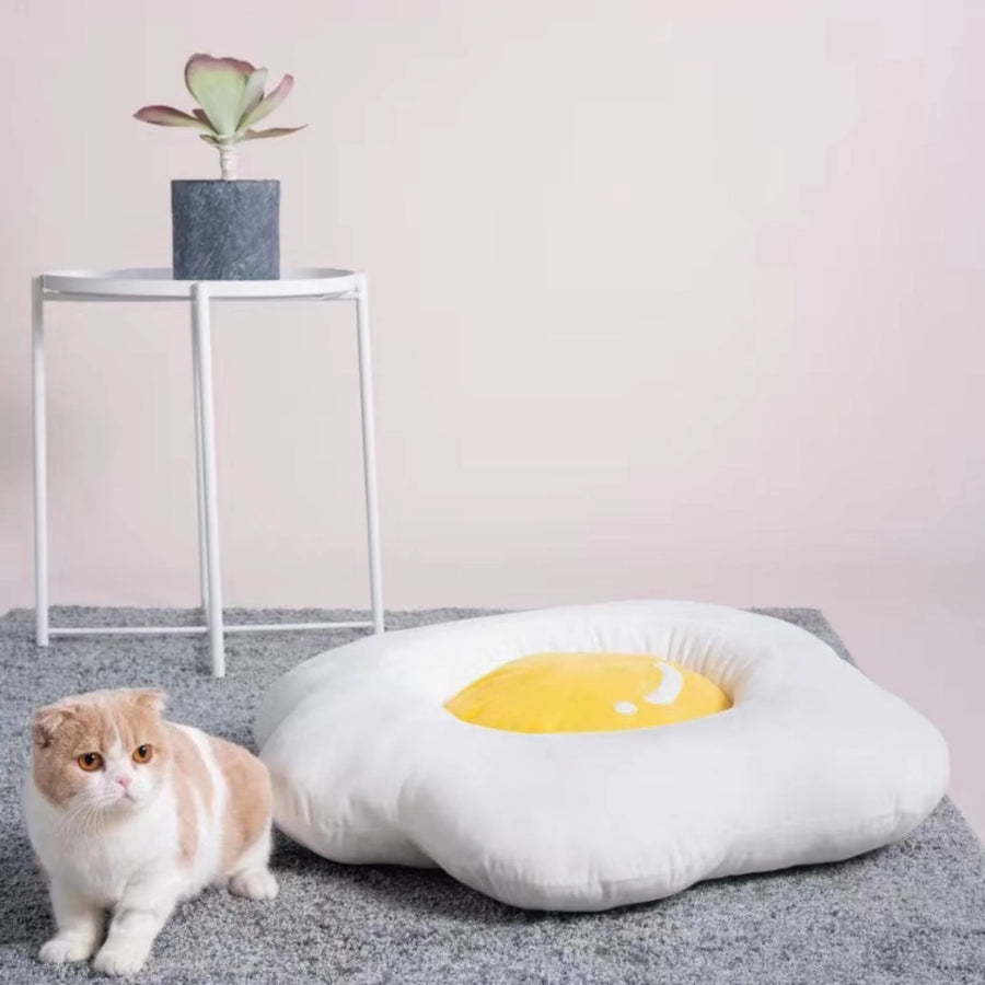 Poached Egg Cozy Pet Bed