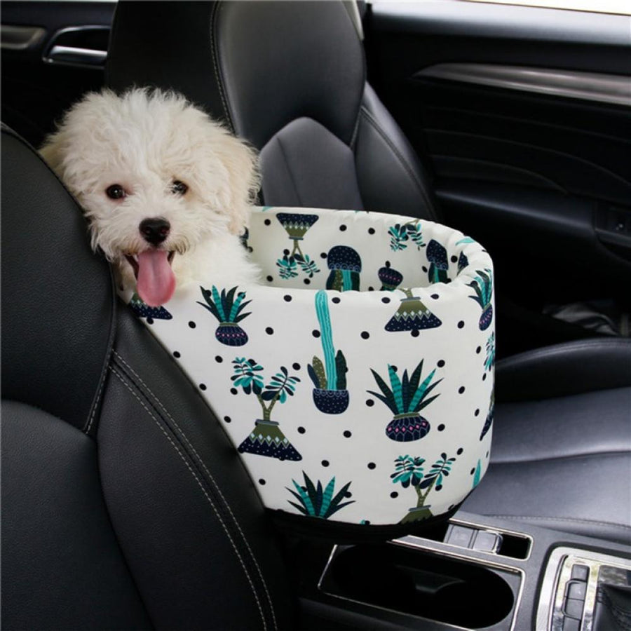 Portable Dog Car Seat Armrest Carriers