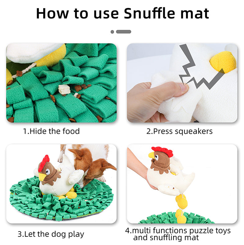 IQ Training Soft Dog Snuffle Mat
