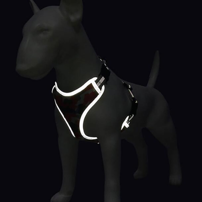 Adjustable Reflective Dog Walking Harness