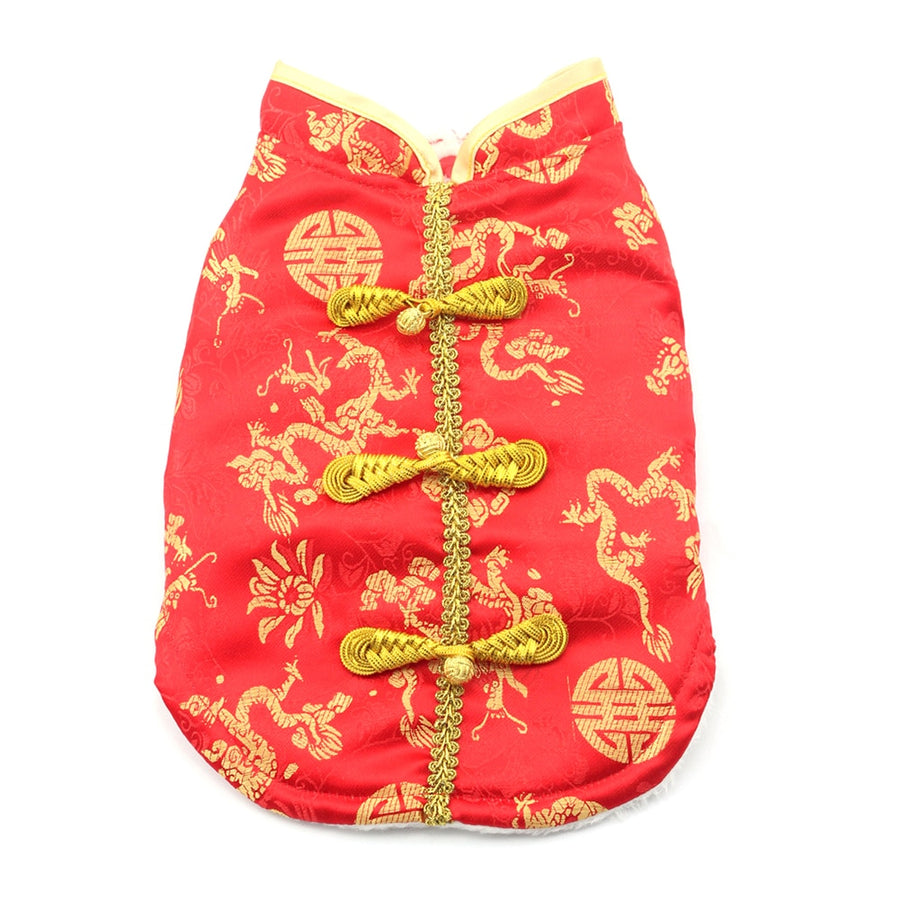 Chinese Embroidery Dog New Year Costume