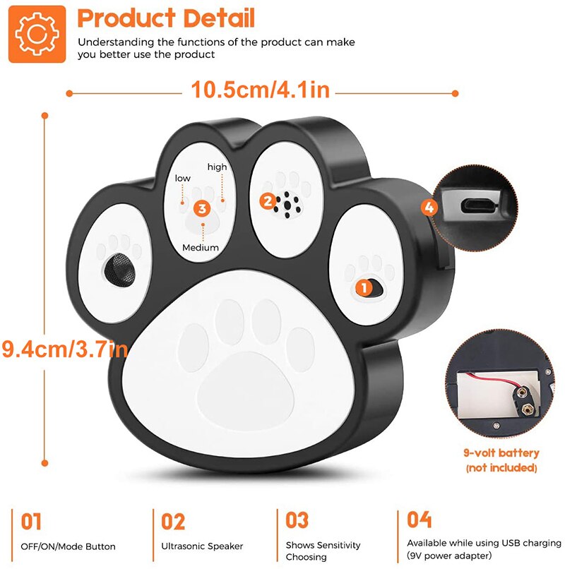 50ft Effective Anti Dog Barking Devices