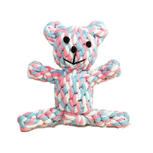 Chewy Cotton Rope Braided Knot Toy