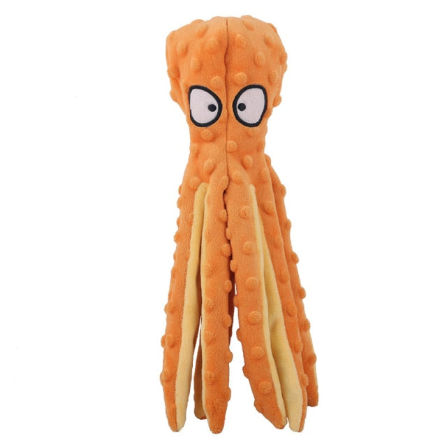 Interactive Octopus Chewy Dog Toy