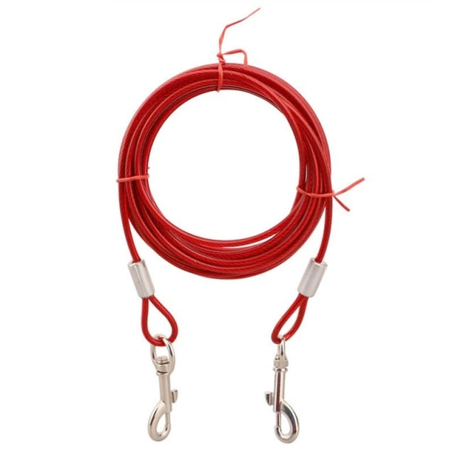 Steel Wire Pet Dual Leashes