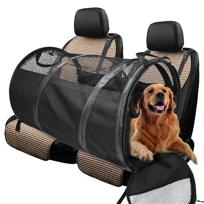 Dog Car Seat Cover Round Cage - Bark ‘n’ Paws