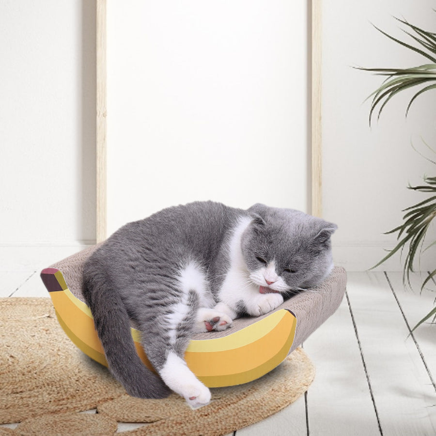 Banana Like Cat Scratcher