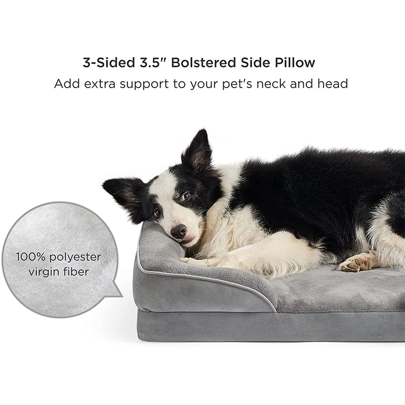 Large Size Sofa Orthopedic Dog Bed