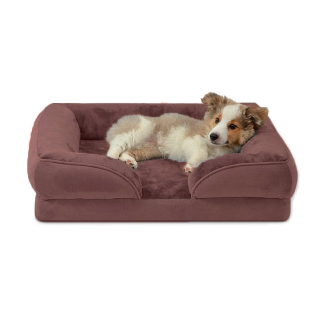 Large Size Sofa Orthopedic Dog Bed