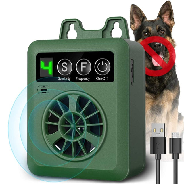 Safe Ultrasonic Dog Bark Deterrent Device