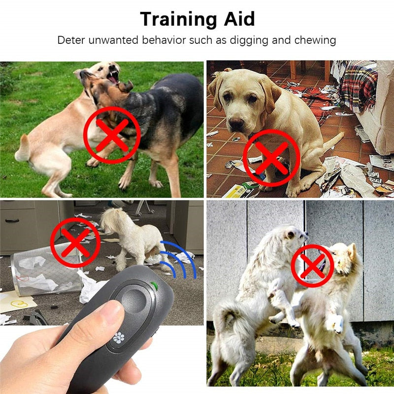 2 in 1 Dog Anti Barking Device