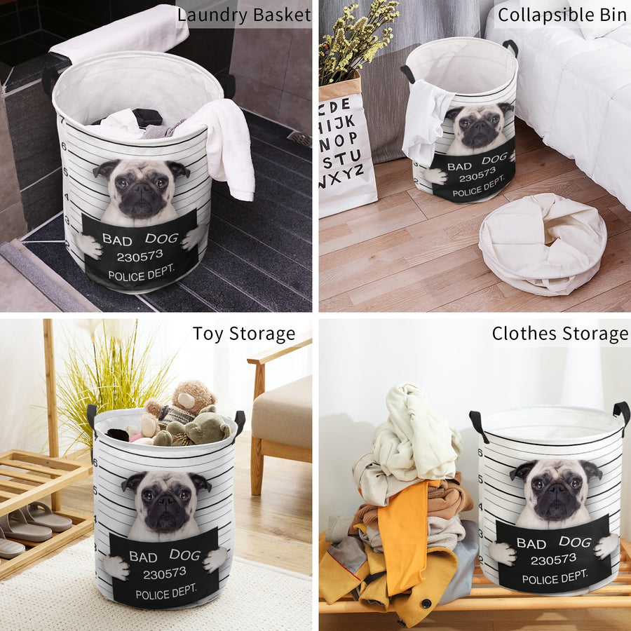 Foldable Waterproof Dog Toys Storage Basket