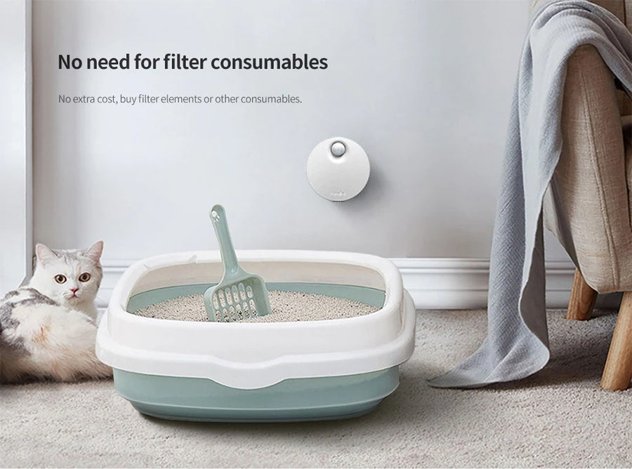 Smart Cat Litter Box Deodorant Air Purifier