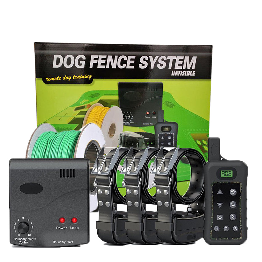 Premium Electric Shock Wired Fence System Dog Collar